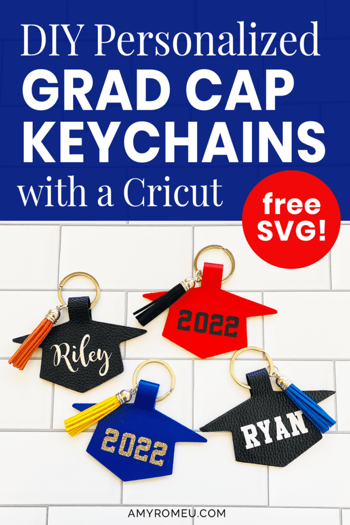 Free Mom life keychain svg round keychain svg keychain pattern | etsy nederland. Graduation Keychain Cricut Diy Amy Romeu SVG Cut Files