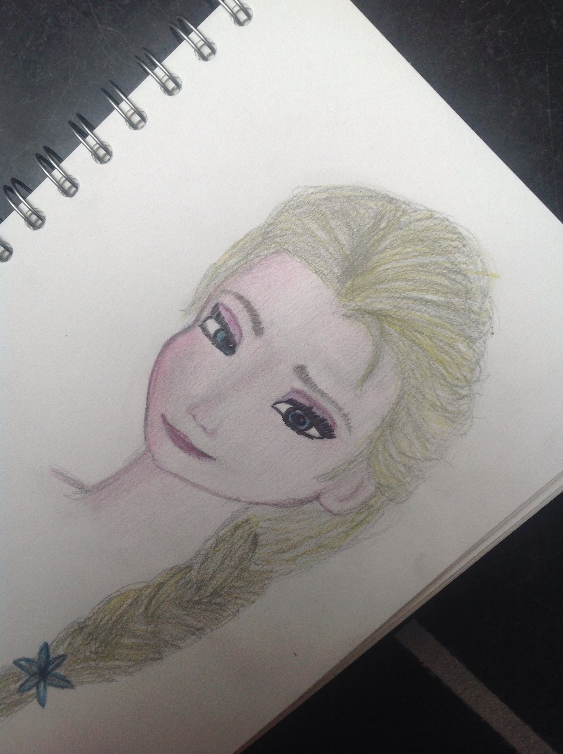 Probeersel Elsa Frozen Ancellina