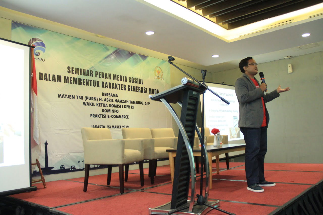 Seminar Digital Marketing di Kementerian Kominfo