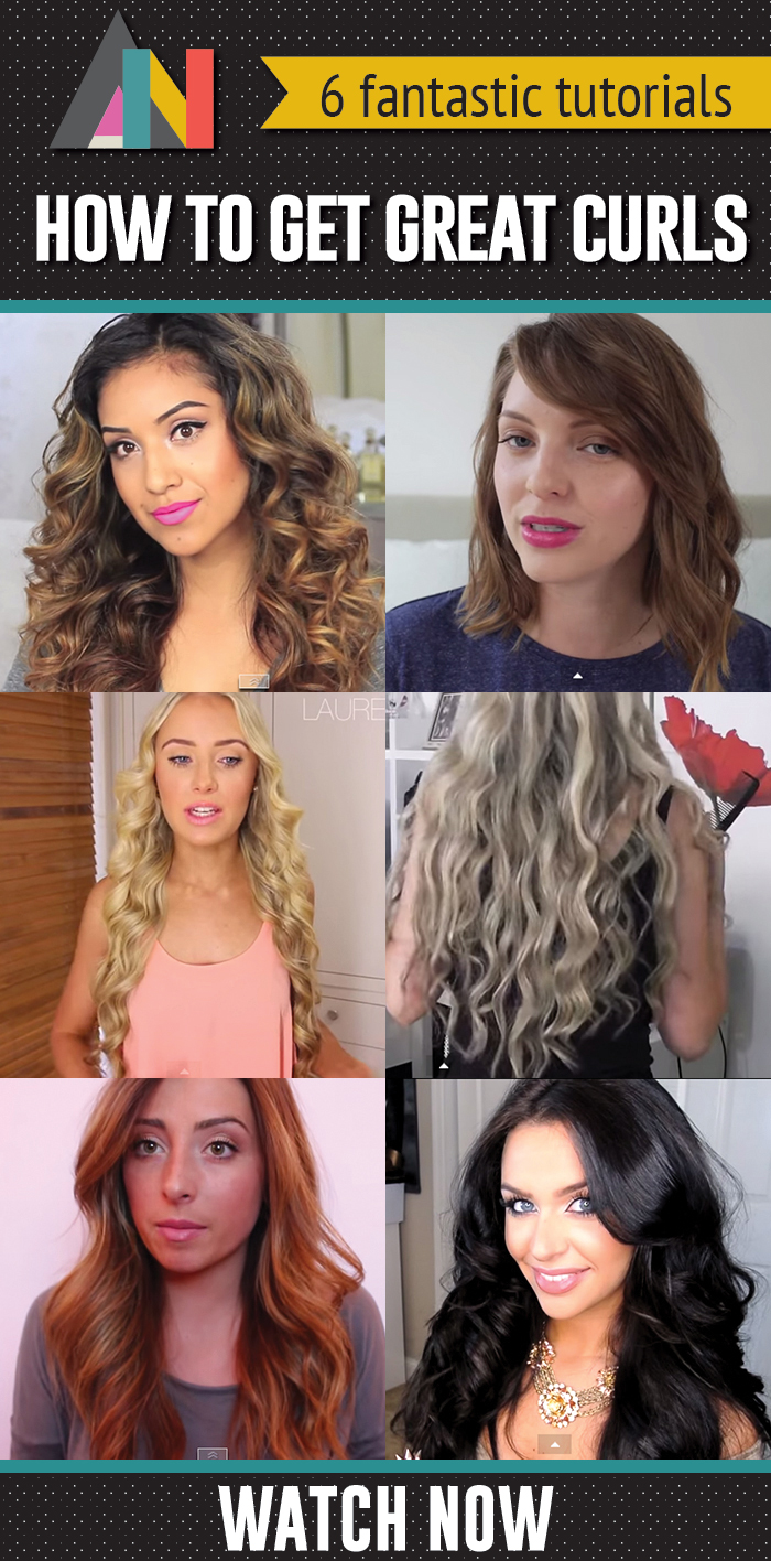 Top 6 Curly Hair Tutorials for Straight Hair Andrea�s Top 6 Curly Hair Tutorials for Straight Hair Andrea�s