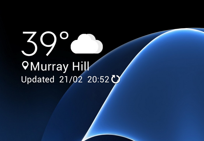The galaxy s7 and galaxy s7 edge feature a weather widget, which is powered by accuweather's content and is instantly accessible from the device home screen. Galaxy S7 Touchwiz Weather_XWidget for Android