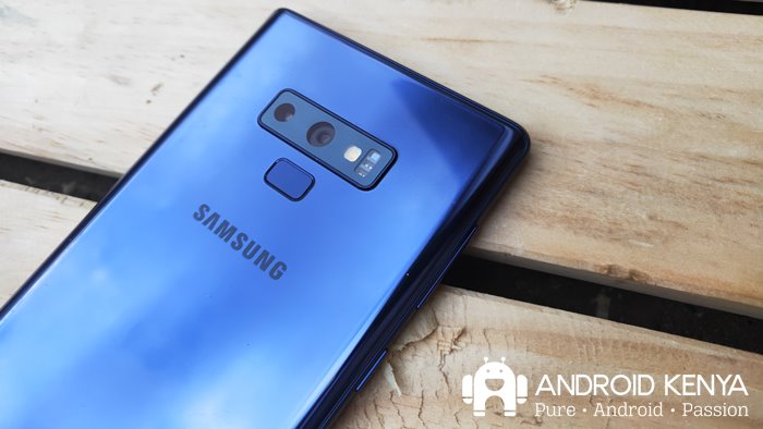 Samsung Galaxy Note 9 receiving Android 9 Pie update in Kenya