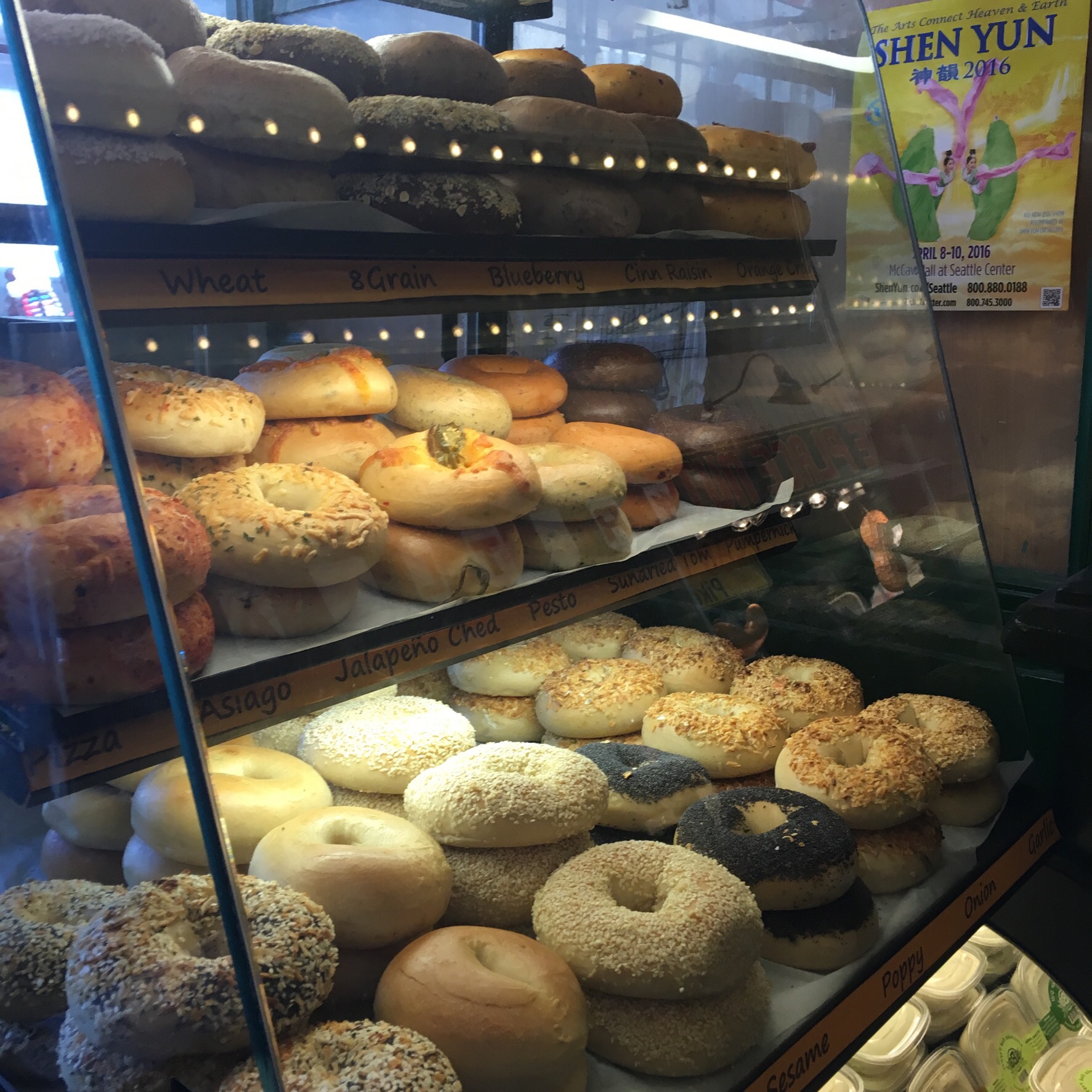 Going beyond bagels at Seattle Bagel Bakery (Pike Place Market, Seattle