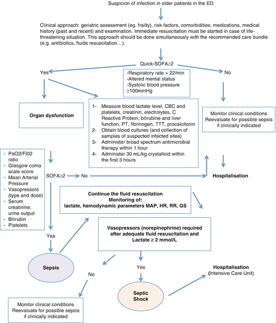 Management of Sepsis in Older Patients in the Emergency Department