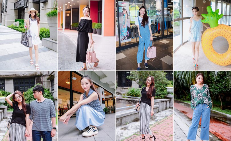 【穿搭】夏/孕媽咪的時尚穿搭週記❤17W~18W