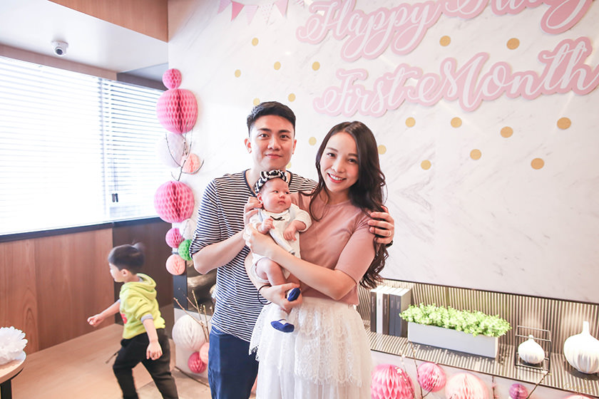 【記錄】Riley寶寶滿月Party～好夢幻的粉紅色回憶