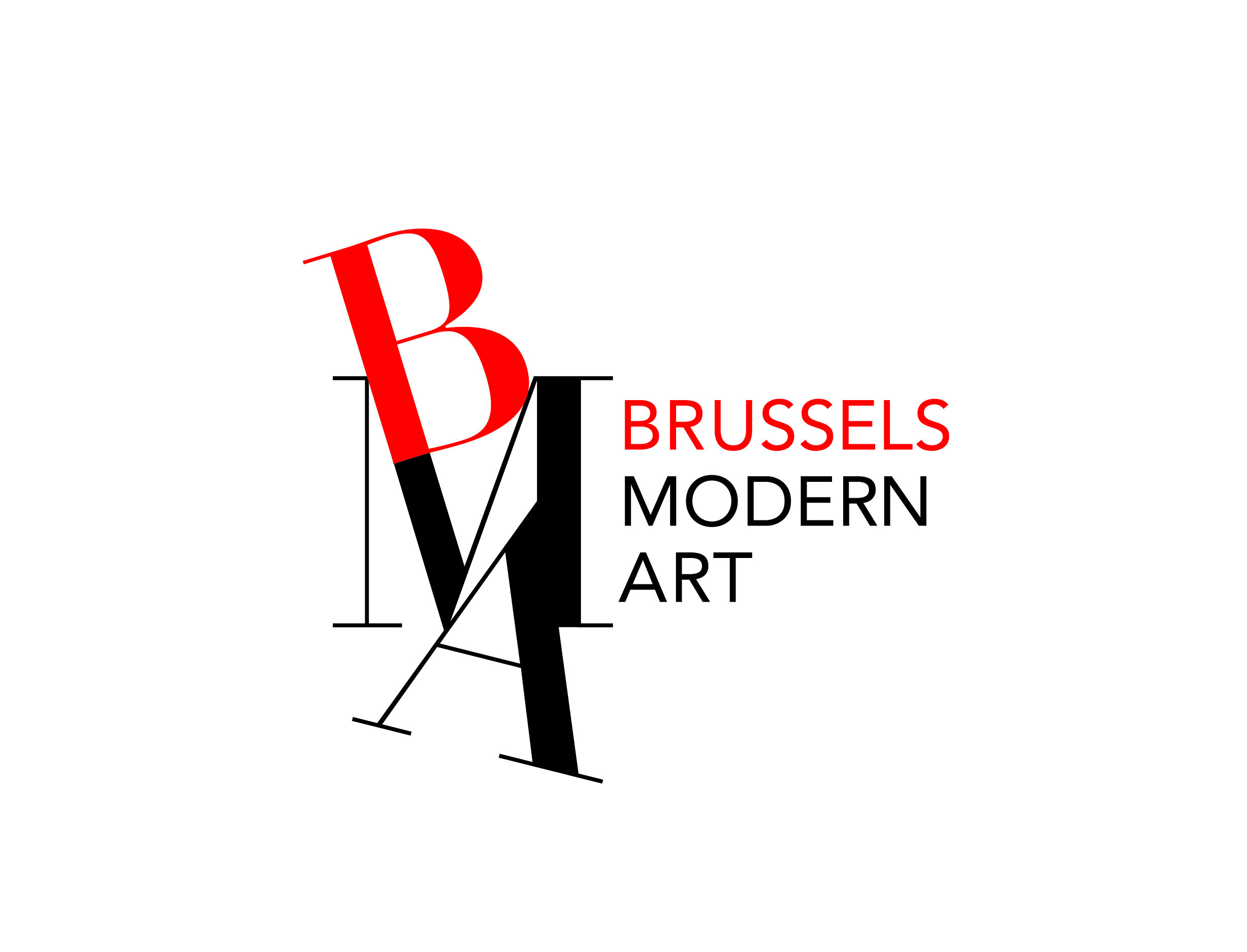 Logo Musee D Art Moderne De Bruxelles Anguille Graphic