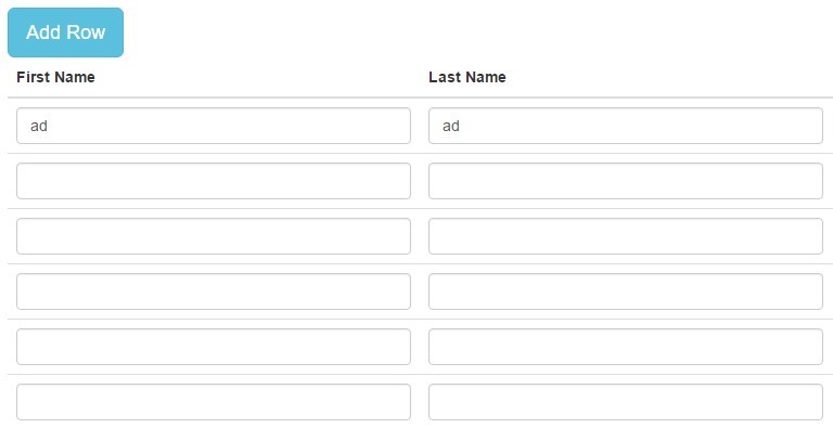 Data Entry Grid Angular Directive | Angular Script