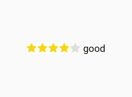 Angular Decimal Star Rating Component | Angular Script
