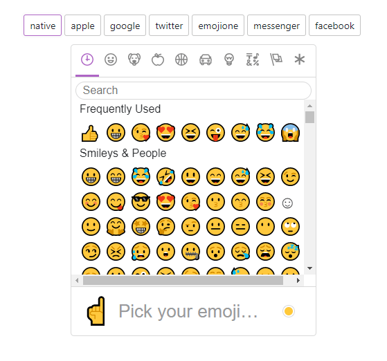 Slacklike Emoji Picker For Angular Emoji Mart Angular Script