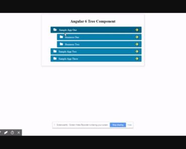 Angular table component