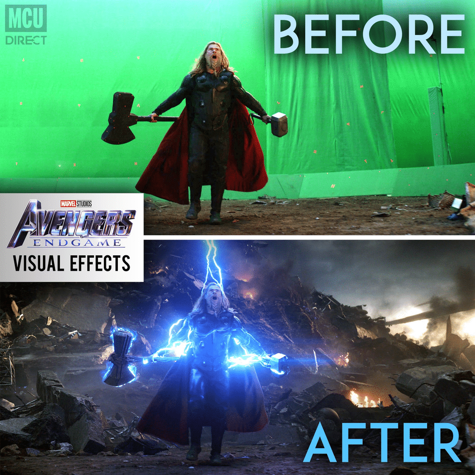 Endgame movie a bit earlier than the rest of us. Avengers Endgame Meme Captures How Excellent The Special Effects Team Is Animated Times