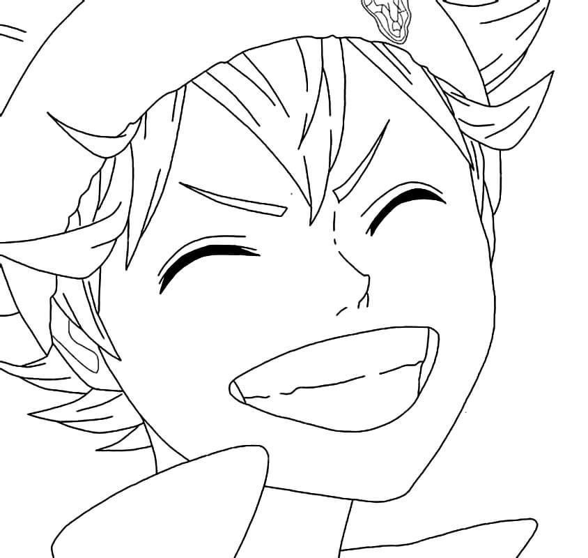 List of colored illustrations that span two or more pages. Nice Asta Coloring Page Anime Coloring Pages