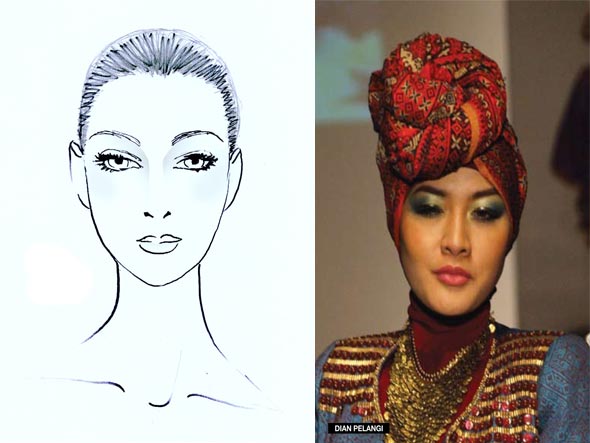 Dengan latihan ringan, pipi tembem akan teratasi setelah 1 minggu. Penggunaan Hijab Sesuai Bentuk Wajah | Tutorial Pashmina ...