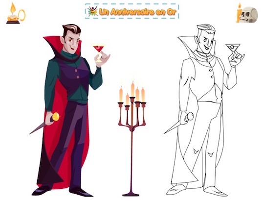 Coloriage a imprimer vampire was created by combining each of gallery on imprimer, imprimer is match and guidelines that suggested for you, for enthusiasm about you search. Coloriage Vampire A Imprimer Dracula Un Anniversaire En Or