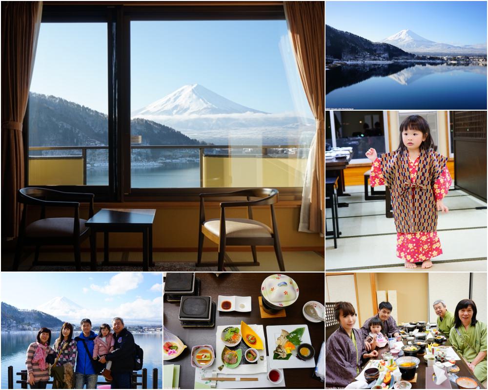 【日本】富士山住宿推薦 富士吟景 ♥ 窗外逆富士看到飽 (房型、溫泉、晚餐)