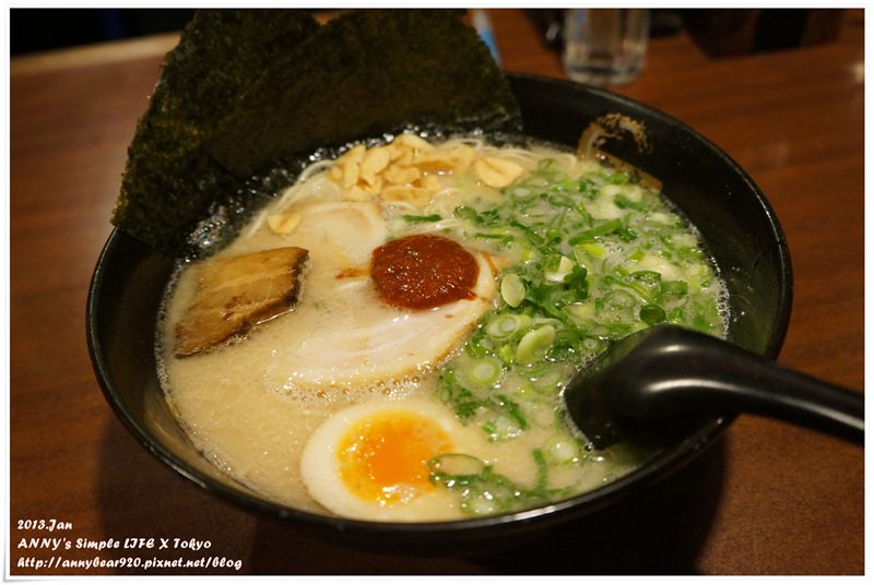 【東京自由行】新宿美食 必吃拉麵 ♥ 康竜拉麵 超香蒜片拉麵