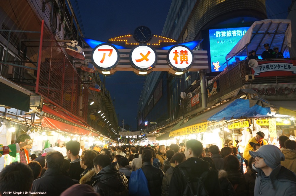 【東京自由行】東京景點推薦 阿美橫町 ♥ 阿美橫丁逛街路線好逛好買