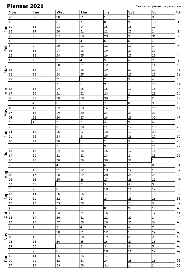Use these printable calendars to . Free Printable Calendars And Planners For 2021 And Past Years
