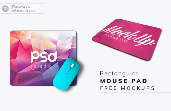 We can say this is one of the best of free business cards. Free Rectangular Mouse Pad Mockup Psd Files Antara S Diary