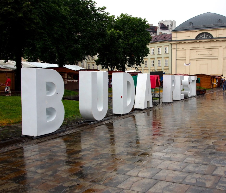 Budapest sign