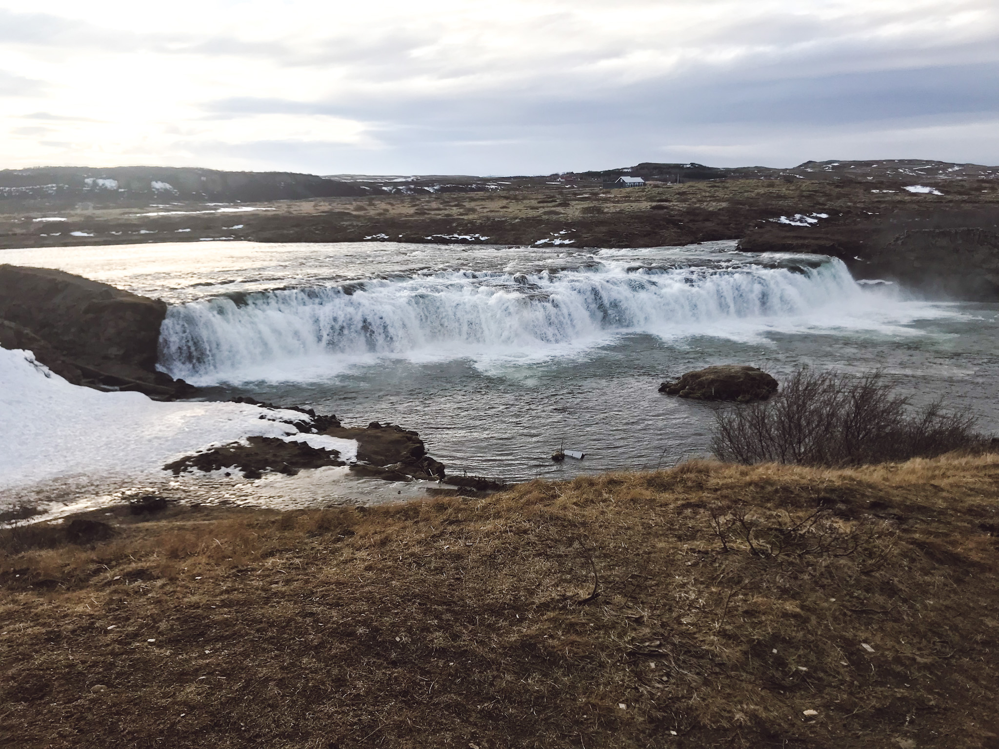 Exploring Faxi waterfall