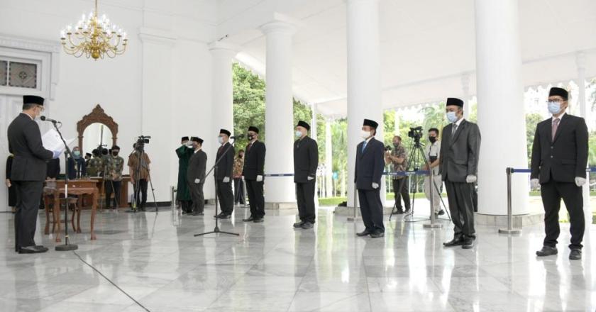 Gubernur Lantik Komisioner KPID Jabar 2020-2023