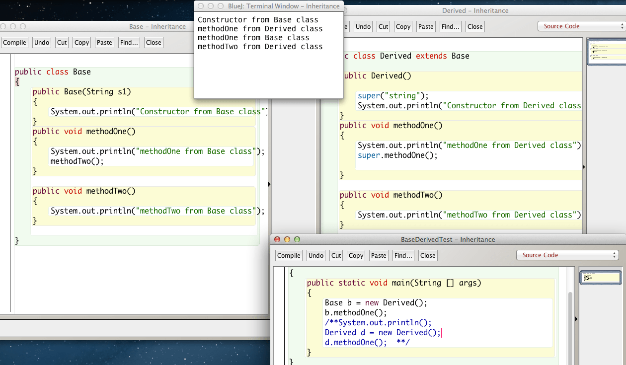 Inheritance Methods | Mrs. Elia's AP Computer Science