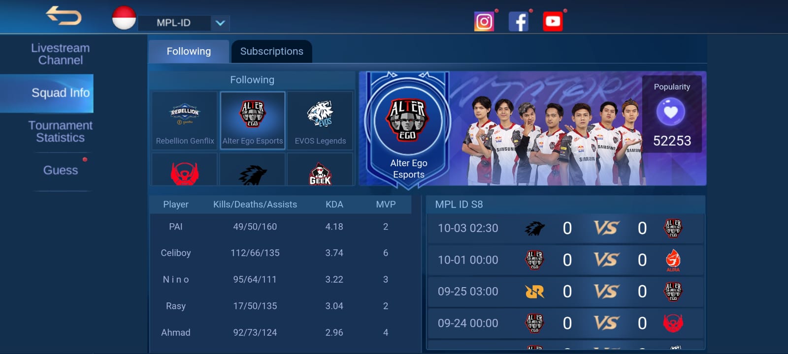 Nah itu saja untuk cara . Begini Cara Lihat Statistik Hero Dan Pro Player Mpl Id Season 8 Di Mobile Legends Dunia Games
