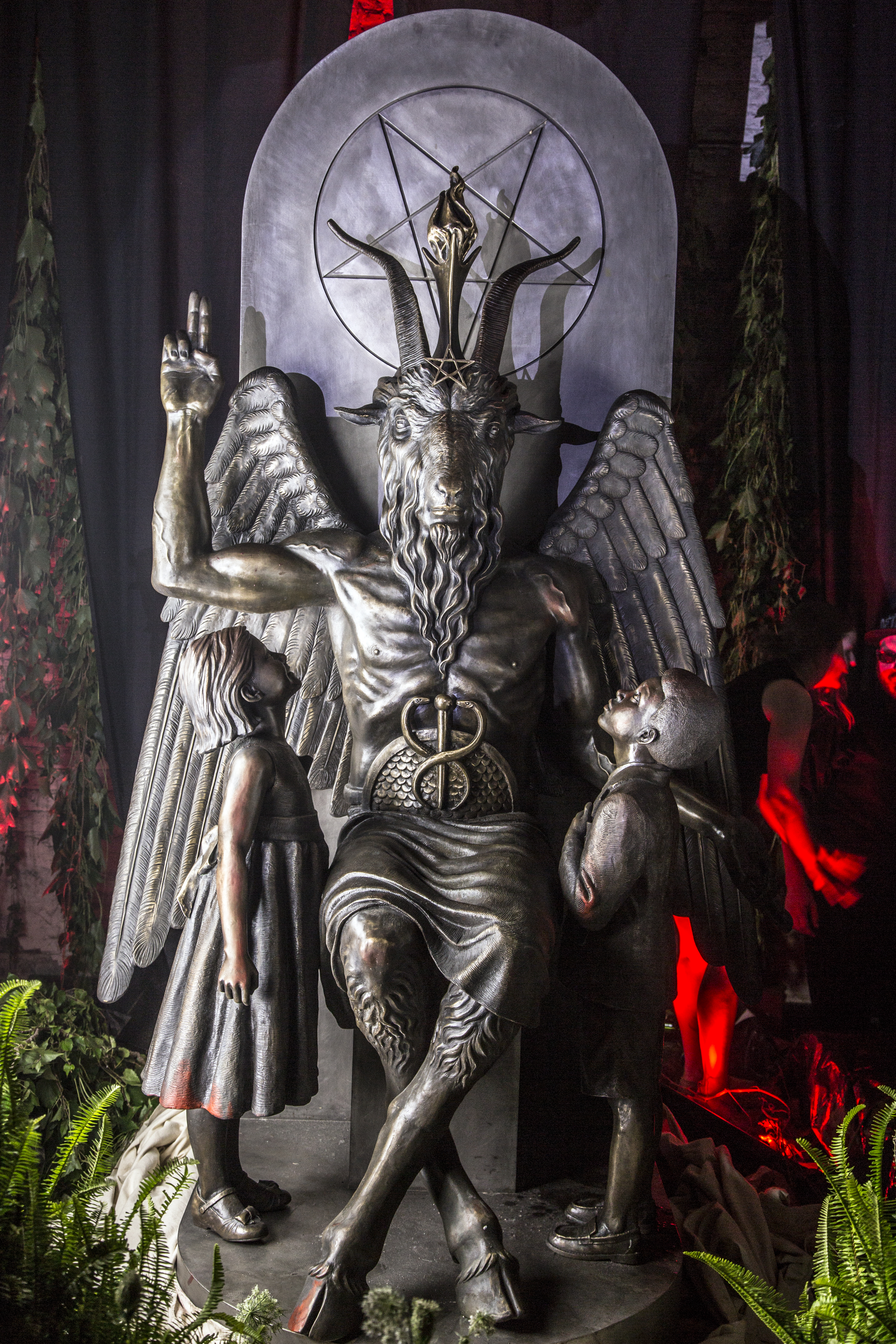 The satanic figure of today is the result of centuries of art, literature and theatre, all sculpting a personification of evil. Detroit S Satanic Statue Has A Political Point To Make Time