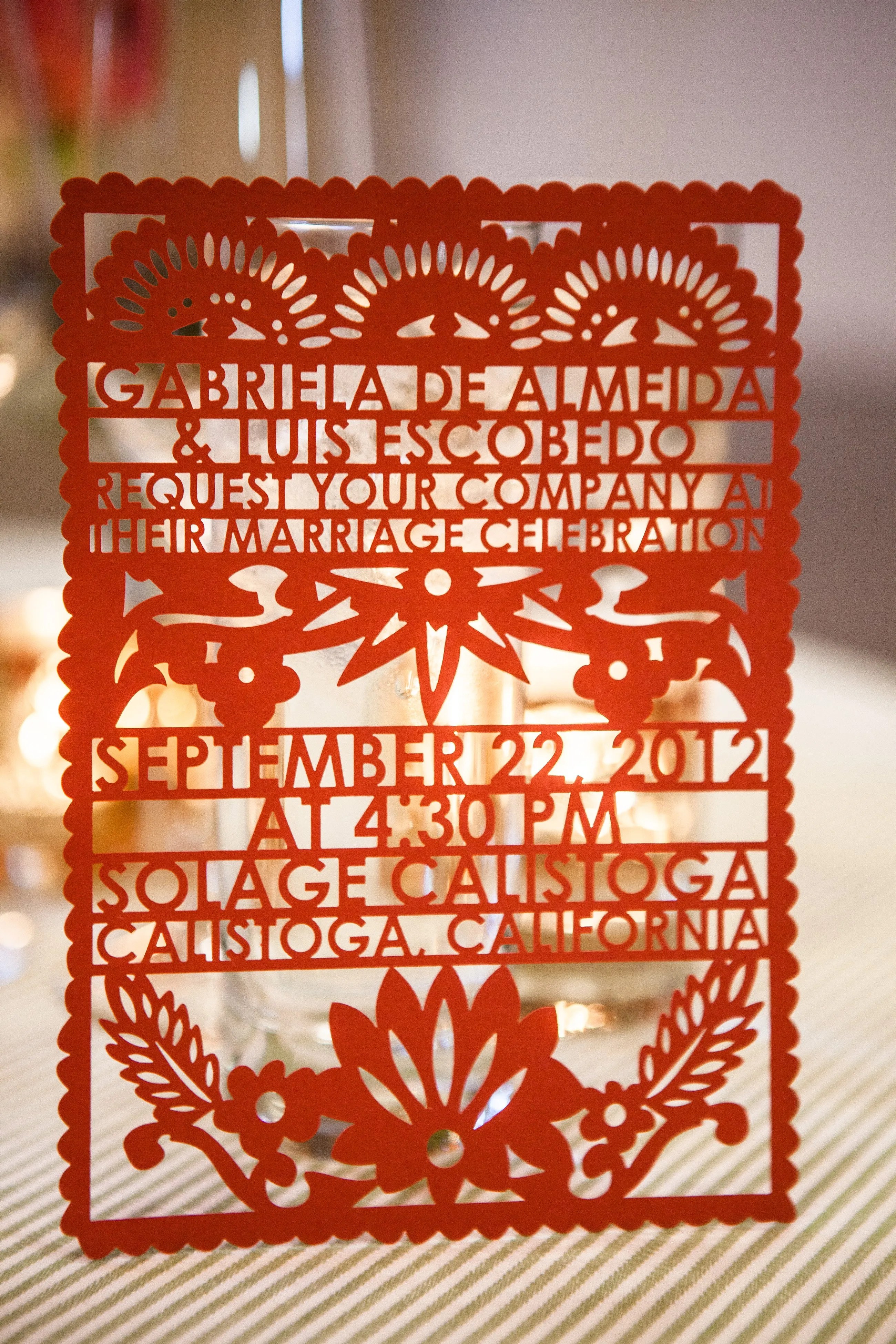 Good qualities of a wedding planner. Papel Picado Invitations