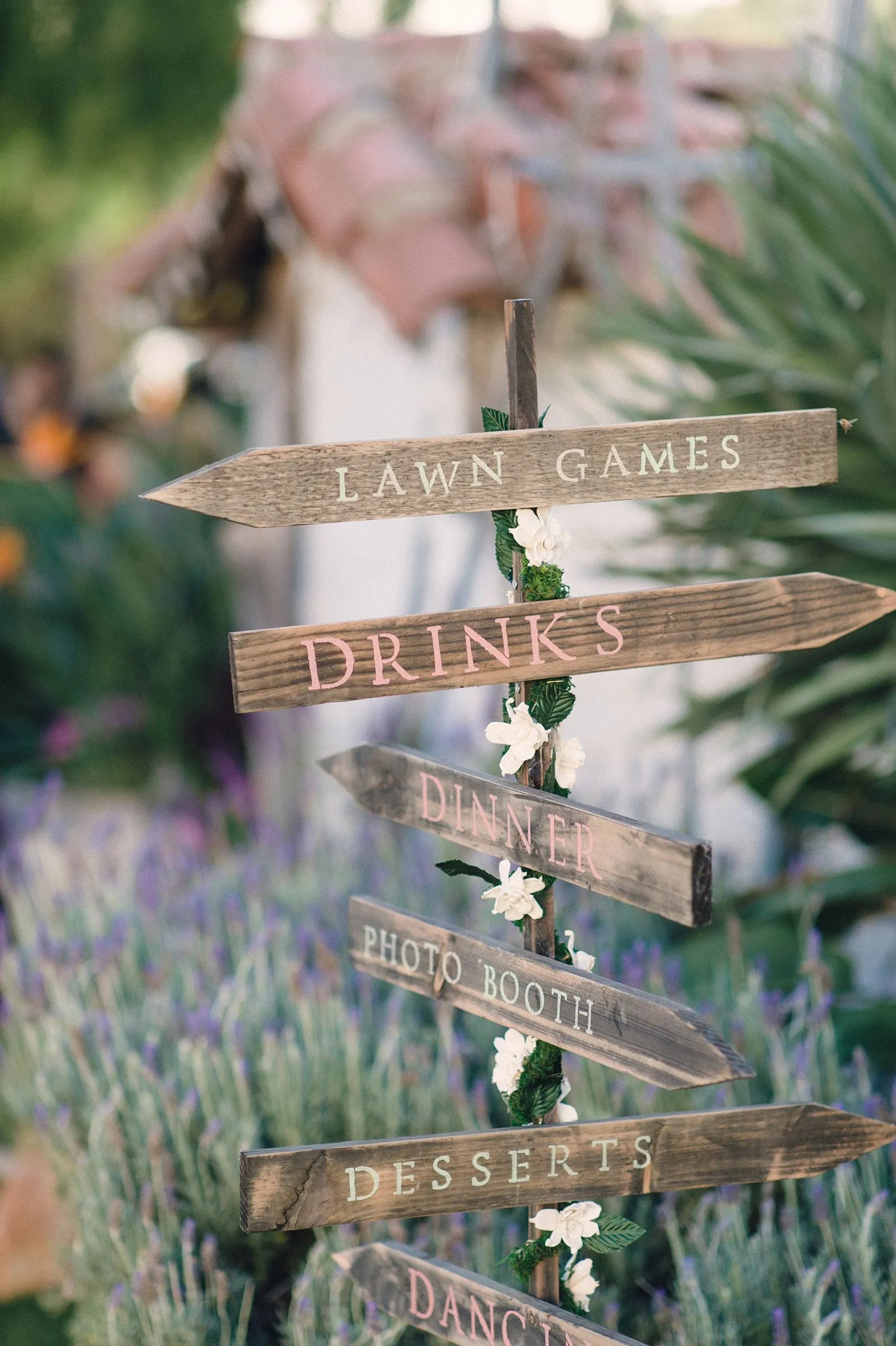 The more you order, the better . Rustic Wooden Sign Post