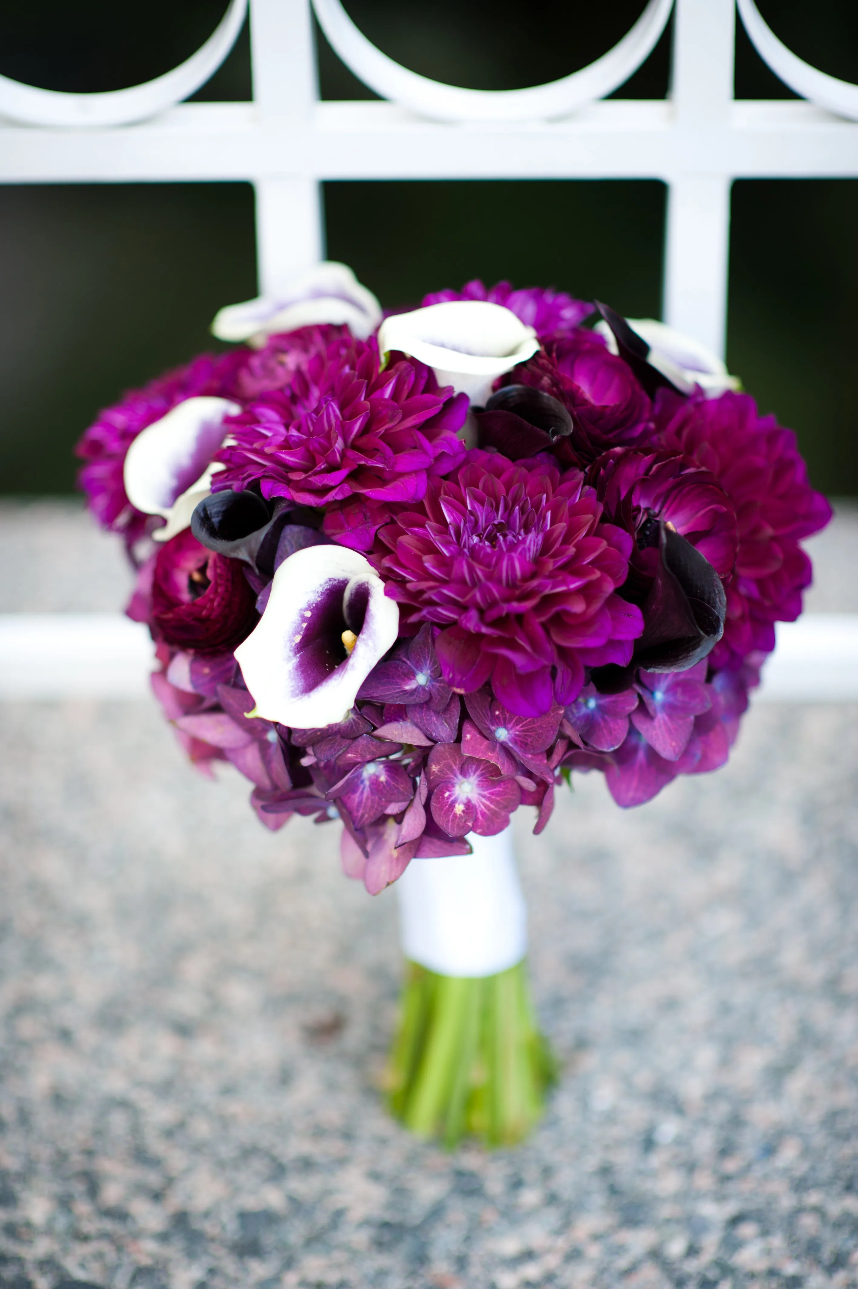 With everything from variety bands to country bands, . Mixed Deep Purple Wedding Bouquet