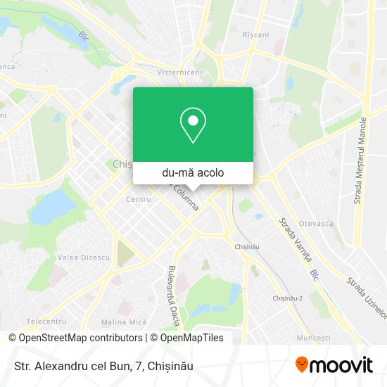Cum SÄ Ajungi La Str Alexandru Cel Bun 7 In ChisinÄu Folosind Autobuz