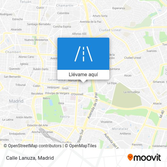 Como Llegar A Calle Lanuza En Madrid En Autobus Metro O Tren