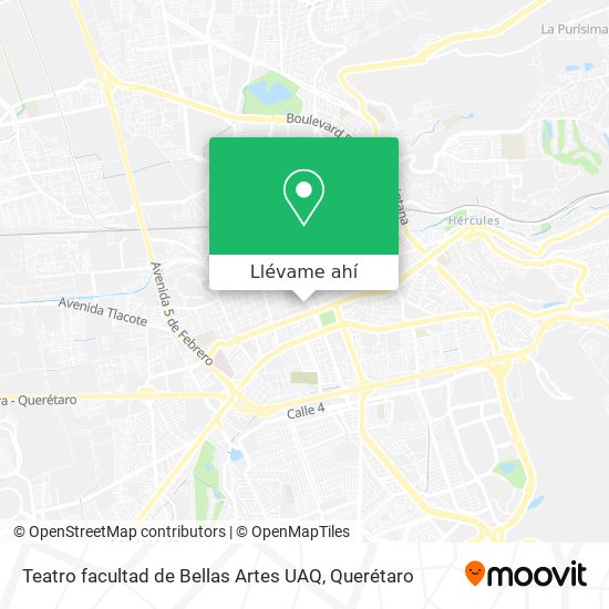 Como Llegar A Teatro Facultad De Bellas Artes Uaq En Santiago De Queretaro En Autobus