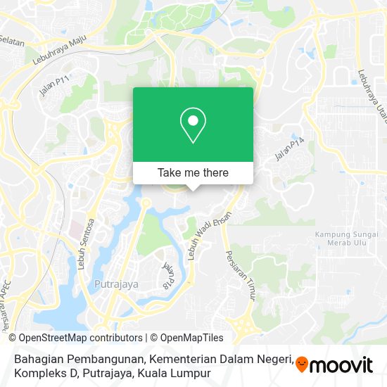 Kementerian sumber manusia blok d3 & d4, kompleks d 62530, putrajaya. How To Get To Bahagian Pembangunan Kementerian Dalam Negeri Kompleks D Putrajaya In Sepang By Bus Or Train