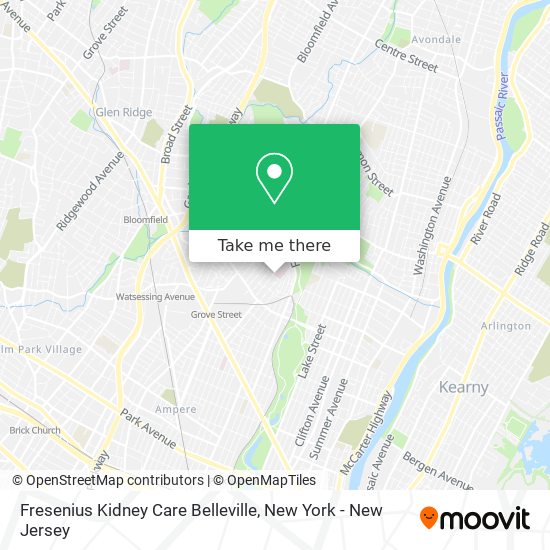 How To Get To Fresenius Kidney Care Belleville In Belleville Nj By Bus Train Or Light Rail