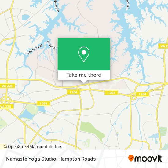 How To Get To Namaste Yoga Studio In Virginia Beach By Bus