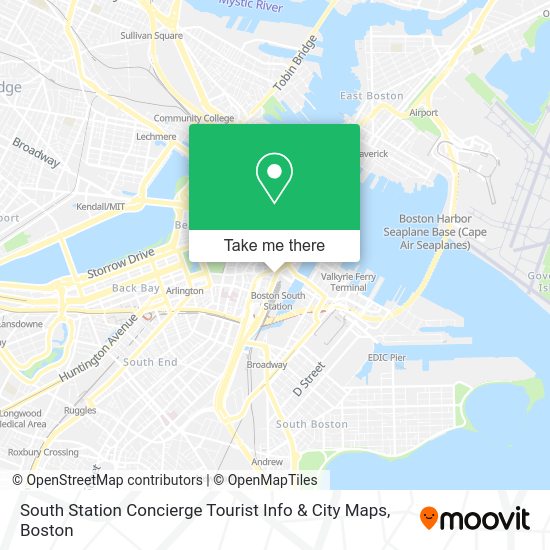 Locate the best things to do and see in boston on a map. How To Get To South Station Concierge Tourist Info City Maps In Boston By Bus Subway Or Train