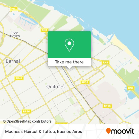 How To Get To Madness Haircut & Tattoo In Quilmes By Colectivo Or Train 550_x_550_jpg