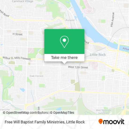 Free will baptist family ministries. How To Get To Free Will Baptist Family Ministries In Little Rock By Bus
