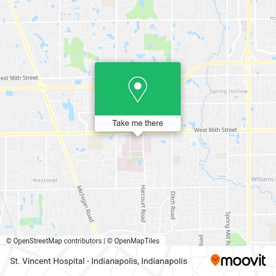 How To Get To St Vincent Hospital Indianapolis In Indianapolis City Balance By Bus
