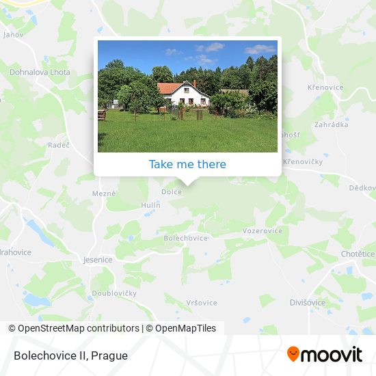How To Get To Bolechovice Ii In Pribram By Bus Or Train