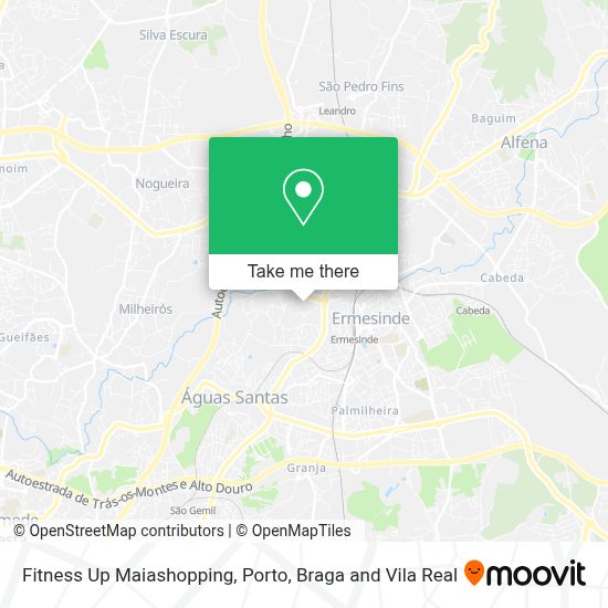How To Get To Fitness Up Maiashopping In Maia By Bus Train Or Metro