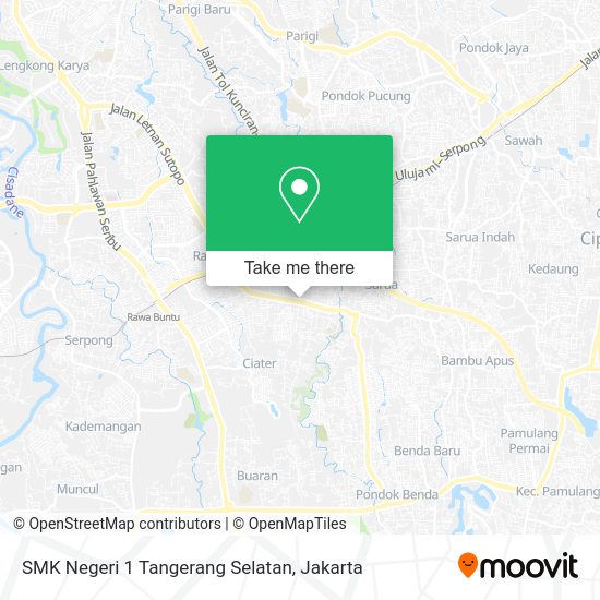 Daftar smk negeri kota tangerang selatan. How To Get To Smk Negeri 1 Tangerang Selatan In Tangerang By Bus