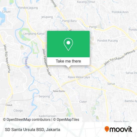 Visi & misi · arti lambang serviam · pendiri kompani santa ursula. How To Get To Sd Santa Ursula Bsd In Tangerang By Bus Moovit
