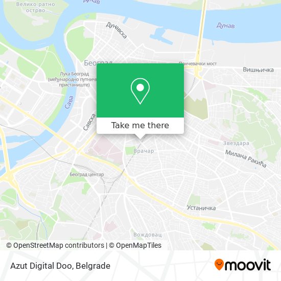 How To Get To Azut Digital Doo In Vracar By Bus Trolleybus Train Or Light Rail