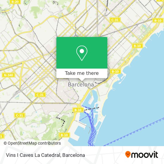 How To Get To Vins I Caves La Catedral In Barcelona By Metro Bus Train Or Tramvia