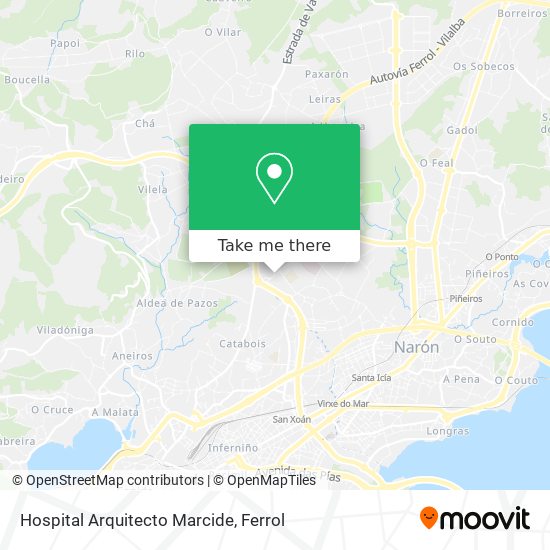 Wie Komme Ich Zu Hospital Arquitecto Marcide In Ferrol Mit Dem Bus